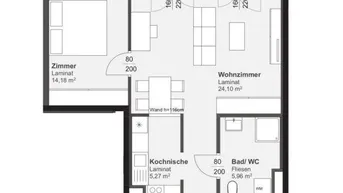 Expose Mit WESTBALKON | 2-Zimmerwohnung nahe CITYPARK