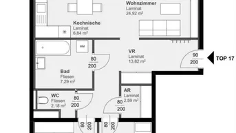 Expose MIT GROSSER LOGGIA - 3-Zimmerwohnung Nähe Hauptbahnhof