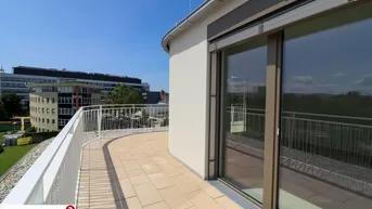 Expose 4-Zimmer-Dachterrassenwohnung mit einem unverbauten Blick auf die Traisen.