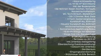 Expose Neubauprojekt Althofen-Krumfelden 
Ihr Einfamilienhaus im zeitgemäßen Design - HAUS 4