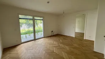 Expose Erstbezug! Hochwertige 2-Zimmer Gartenwohnung in ruhiger Lage - zu verkaufen 