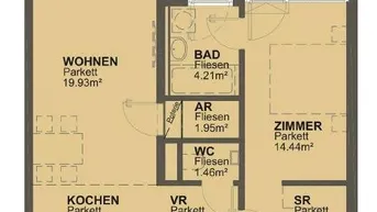 Expose AKTION Erstes Monat Mietfrei - 2 Zimmer Wohnung mit Loggia - nähe Marchfeldkanal 