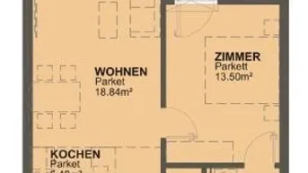 Expose 2 Zimmer mit Terrasse - Maximilian-Reichweg 3 - nähe Marchfeldkanal 