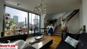 Expose LUXUS PUR - TRAUMHAFTE DACHTERRASSENWOHNUNG AUF 3 ETAGEN - KLIMATISIERT!