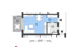 Expose ** SCHÖN GESCHNITTEN ** - 1-Zimmerwohnung mit West-Balkon in 8054 Straßgang!