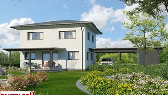 Expose Klassisch modernes Wohnhaus auf sonnigem Baugrund - Haus 2 - 