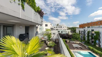 Expose Hohe Warte: Moderne 3 Zimmer-Wohnung mit 2 Terrassen und Garagenstellplatz