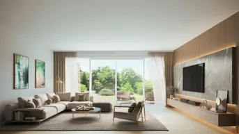 Expose Energieeffizientes Wohnjuwel im Grünen: 4-Zimmer-Neubauwohnung mit 183m² Eigengarten
