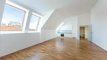Expose ERSTBEZUG nach Fertigstellung: klimatisierte 2 Zimmer DG-Wohnung mit herrlichem Weitblick