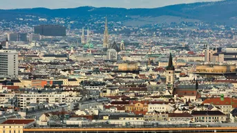 Expose ERSTBEZUG - Q TOWER: Exklusive 4 Zimmerwohnung mit 57m² Balkon und traumhaftem Blick über ganz Wien