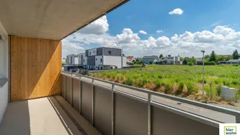Expose Sonnenverwöhntes Wohnen in Gerasdorf: 2-Zimmer-Wohlfühloase mit Südbalkon und Garage