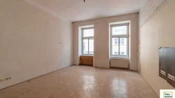 Expose Sanierungsbedürftig helle 2 Zi Altbauwohnung im Karmeliterviertel