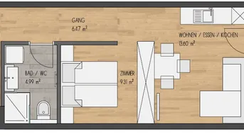 Expose Neubau: Attraktive 2-Zimmerwohnung im Zentrum von Birgitz! TOP 4