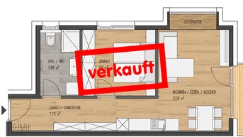 Expose Neubau: Attraktive 2-Zimmerwohnung im Zentrum von Birgitz! TOP 3