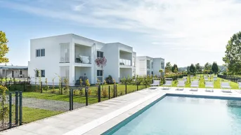 Expose Zweitwohnsitz! Neubauwohnung im Ferienresort mit Pool, neben SonnenTherme für € 139.900,-