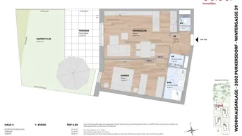Expose Anlegerhit: 2-Zimmer-Wohnung mit Garten - Top 4.05