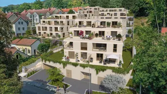 Expose Neubau: 2-Zimmer Gartenwohnung mit Terrasse - Top 1.03