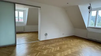 Expose 4-Zimmer-Dachgeschosswohnung mit Grünblick in gepflegtem Döblinger-Altbau