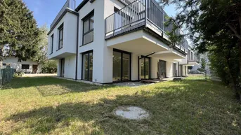 Expose ERSTBEZUG - Traumhafte Gartenwohnung - 3-Zimmer - ca. 84m² NFL - Terrasse - Klima - Garage (optional) - Grünruhelage