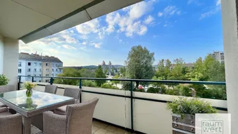 Expose PARKBLICK - 5.Liftstock - 3-Zimmer - ca. 84m² NFL - Loggia - U-Bahn