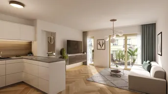 Expose PROVISIONSFREI - City-Apartment - 3 Zimmer - 2 Bäder - ca. 79m² NFL - Balkon - hochwertige Ausstattung - Neubauprojekt - Fertigstellung 2025