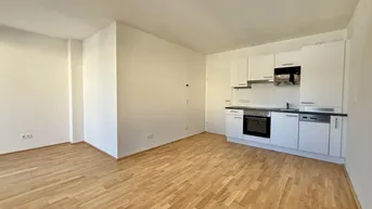 Expose TERRASSEN-WOHNUNG - Erstbezug - 2 Zimmer - ca. 43m² NFL - EINBAUKÜCHE - Terrasse - Garten - Garage optional - OPEN-HOUSE