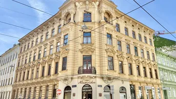 Expose ROHDIAMANT nahe Türkenschanzpark - Balkon - BJ 1898 - Stilaltbau - 1.Stock - ca.129m² WFL - 3-4 Zimmer - Kamin