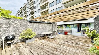 Expose TERRASSEN-HIT - BJ 2005 - ca. 127m² NFL - 3-4 Zimmer - 2 Terrassen - Einbauküche - TRILLERPARK