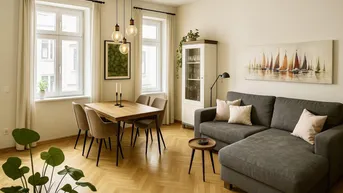 Expose ALTBAUPERLE - 2019 Saniert - 2 Zimmer - ca. 56m² WFL - Lift - KLIMA - Hochwertige Einbauküche - Ruhelage