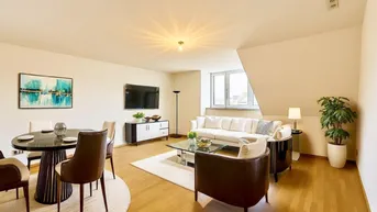 Expose MODERNE DACHGESCHOSSWOHNUNG - BJ 2020 - 3 Zimmer - ca. 81,89m² gew. NFL - Private Dachterrasse - Lift - KLIMA - Schloss Schönbrunn