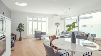 Expose ZENTRALE LAGE - Erstbezug nach Dachausbau - ca. 23m² TERRASSE - BJ 2020 - ca. 113m² gew. NFL - 3 Zimmer - Einbauküche - Garagenplatz