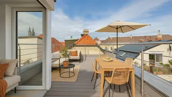Expose TOP AUSBLICK - Klosterneuburg - ca. 77m² gew. NFL - 3 Zimmer - ca. 17m² Terrasse - Einbauküche - Top Ausstattung