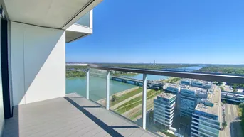 Expose ÜBER DEN WOLKEN - 20. Stock - ca. 90,34 m² gew. NFL - 3 Zimmer - ca. 23,41m² Freifläche - hochwertige Ausstattung - U-Bahn Nähe
