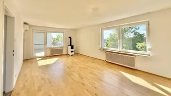 Expose TERRASSENHIT - 3 bis 4 Zimmer - ca. 93m² gew. NFL - KLIMA - Schwedenofen - Einbauküche - großes Kellerabteil - PKW-Stellplatz - zentrale Lage