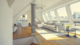 Expose LUXUS TERRASSEN HIT - 5 Zimmer - ca. 182m² gew. NFL - 2 Terrassen - Einbauküche - hochwertige Ausstattung - Garagenplatz - Aktuell vermietet - ZENTRUMSNAHE LAGE