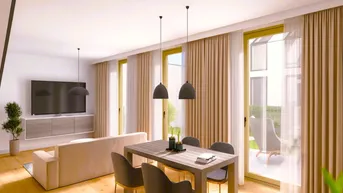 Expose Kurz vor Fertigstellung - PROVISIONSFREI - Hof-Apartment - 2 Zimmer - ca. 69m² gew. NFL - Klima - Terrasse und Eigengarten - hochwertige Ausstattung - Neubauprojekt