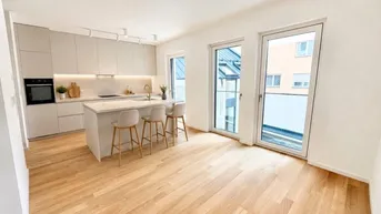 Expose NEUBAU-ERSTBEZUG | 3 Zimmer | ca. 97m² gew. NFL | 2 Bäder | Balkon | Terrasse | zeitlose Ausstattung