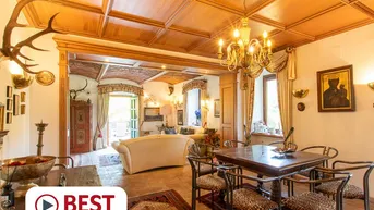 Expose Reifnitz:JUGENDSTIL VILLA - EIN  PRACHTSTÜCK! Privater Badestrand, Badehaus