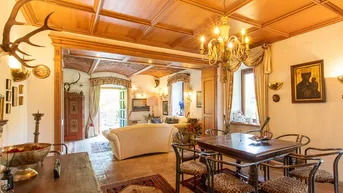 Expose Reifnitz:JUGENDSTIL VILLA - EIN  PRACHTSTÜCK! Privater Badestrand, Badehaus