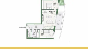 Expose AKTION 50/50 | Provisionsfrei | Urbanes Wohnen im Grünen | Green Tower in Reininghaus