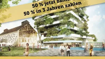 Expose AKTION 50/50 | Green Tower | Hochhaus mit ökologischem Mehrwert und vertikalem Wald | Provisionsfrei