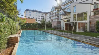 Expose LUXUS PUR mit SWIMMINGPOOL auf EIGENGRUND AN DER ALTEN DONAU
