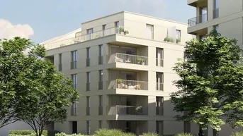 Expose moderne 4-Zimmer Neubauwohnung mit Balkon im Herz-Jesu Viertel - Erstbezug 