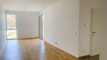 Expose Straßgang: moderne 2-Zimmer Neubau-Wohnung mit Balkon 