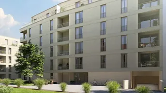 Expose geräumige 2-Zimmer Neubauwohnung mit Loggia in zentraler Lage 