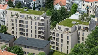 Expose Herz-Jesu Viertel: 2-Zimmer Gartenwohnung + Loggia + Terrasse! 