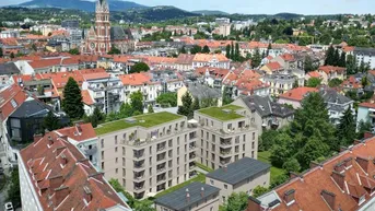 Expose Neubau im Herz-Jesu Viertel: moderne Garconniere 