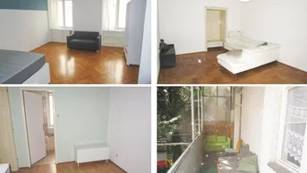 Expose zentrale 3-Zimmer Altbau-Wohnung - sanierungsbedürftig mit großem Potential 