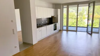 Expose 2-Zimmer Neubauwohnung mit großer Loggia 