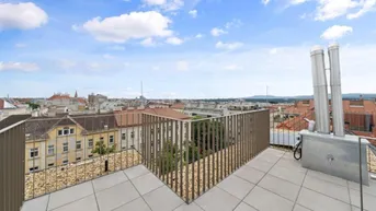Expose ERSTBEZUG ! Exklusives 148 m² Dachwohnung mit 3 Terrassen in generalsaniertem Gebäude (Top 21)